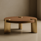 Amara Small Dark Walnut Coffee Table by Tommy Franks
