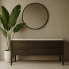 Palmetto Dark Oak & Ceramic Chest of Drawers by Tommy Franks