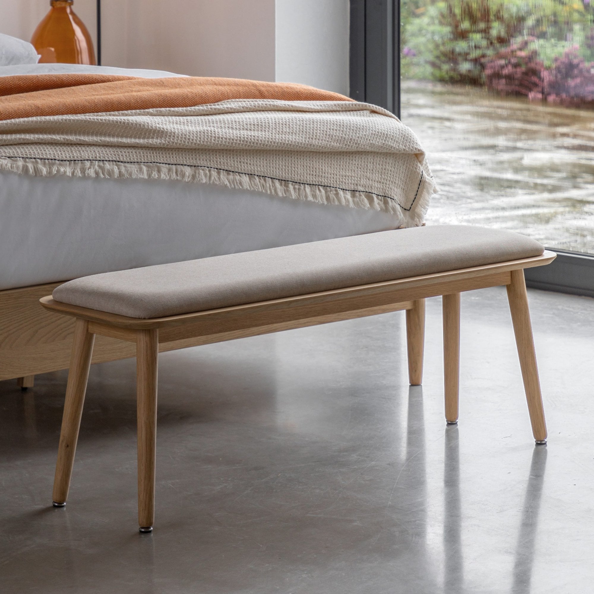 Hatfield Bench Natural by Abode