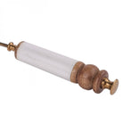 Harris Antique Brass Candle Snuffer with Bone Inlay Handle by Libra Interiors