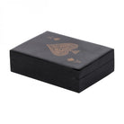 Chollerford Black and Gold Inlay Card Box by Libra Interiors