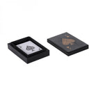Chollerford Black and Gold Inlay Card Box by Libra Interiors