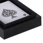 Chollerford Black and Gold Inlay Card Box by Libra Interiors