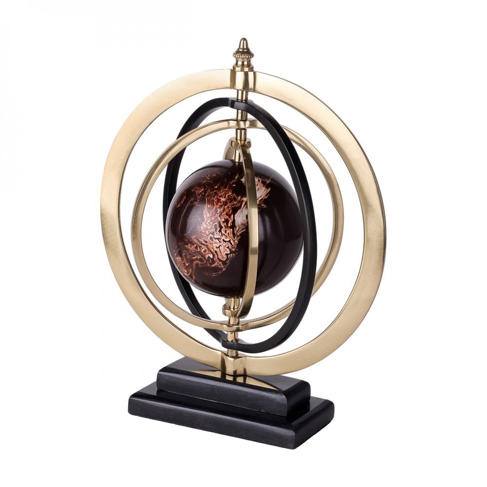 Kingsley Armillary with Marble Globe by Libra Interiors