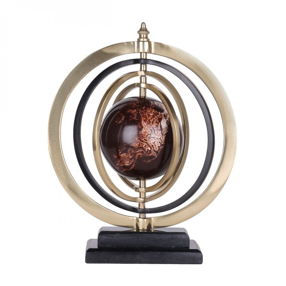 Kingsley Armillary with Marble Globe by Libra Interiors