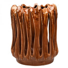 Denton Reactive Glaze Candleholder by Libra Interiors