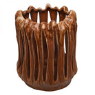 Denton Reactive Glaze Candleholder by Libra Interiors