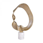 Kentford Sculpture on Marble Base Small by Libra Interiors