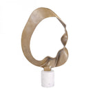 Kentford Sculpture on Marble Base Small by Libra Interiors
