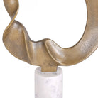 Kentford Sculpture on Marble Base Small by Libra Interiors