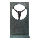 Precision Diver Antique Bronze Sculpture by Libra Interiors