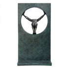 Precision Diver Antique Bronze Sculpture by Libra Interiors