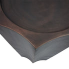 Brockley Antique Bronze Plinth by Libra Interiors