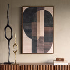 Woodbridge Aluminium Abstract Sculpture Large by Libra Interiors