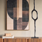 Woodbridge Aluminium Abstract Sculpture Large by Libra Interiors
