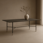 Bofo Black Oak Dining Table by Tommy Franks