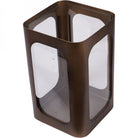 Thorpe Metal and Glass Hurricane Small 28cm by Libra Interiors
