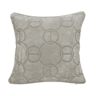 Hookup Link Design Velvet Cushion - Ivory Malini