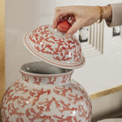 Coral Patterned Lidded Ginger Jar by Kensington