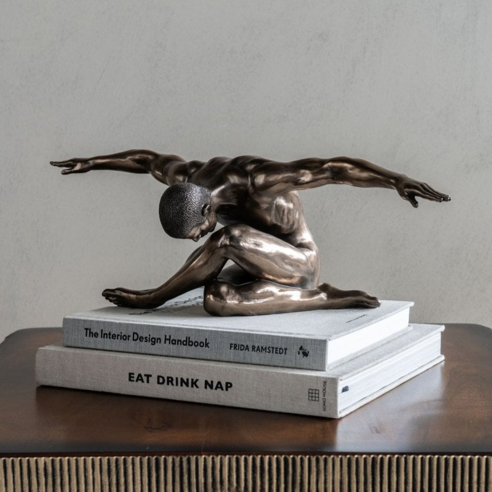 Keswick Male Nude Arms Outstretche by Libra Interiors