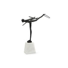 Calista Sculpture - Black Iron/White Marble by Liang & Eimil