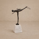 Calista Sculpture - Black Iron/White Marble by Liang & Eimil