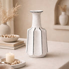Corvessa White & Black Ceramic Sculpture by Liang & Eimil