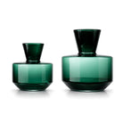 Marenzo Small Vase - Green Glass by Liang & Eimil