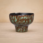 Lamira Brown & Turquoise Glazed Ceramic Bowl by Liang & Eimil