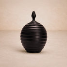Nivora Charcoal Ceramic Jar by Liang & Eimil