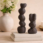 Ravena Large Charcoal Ceramic Sculpture by Liang & Eimil