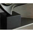Fango Black Marble Effect Sculpture by Liang & Eimil