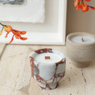Rubea Rufouse Marble Candle by Liang & Eimil
