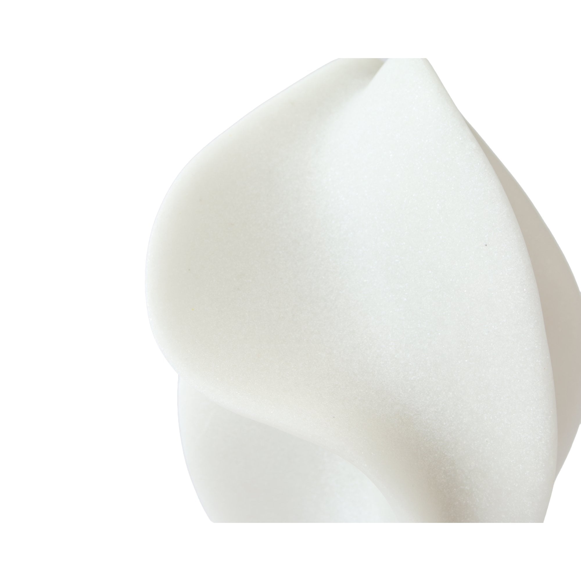 Calla White Marble Effect Sculpture by Liang & Eimil