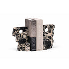 Cortex Black Marble Bookends by Liang & Eimil