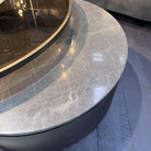 Belvedere Royal Gold Nesting Coffee Table Set of 2 by Libra Interiors