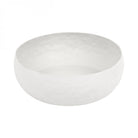 Samui White Stonewash Tall Bowl Medium by Libra Interiors