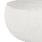 Samui White Stonewash Tall Bowl Medium by Libra Interiors