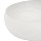 Samui White Stonewash Tall Bowl Medium by Libra Interiors