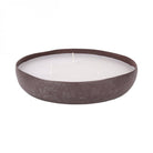 Samui Hammered Brown 3 Wick Candle Bowl by Libra Interiors
