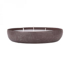 Samui Hammered Brown 3 Wick Candle Bowl by Libra Interiors