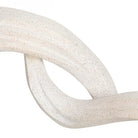 Aven White Sculpted Heart by Libra Interiors