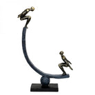 Balancing Act Figures Sculpture by Libra Interiors