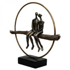 Circle of Life Couple Sculpture by Libra Interiors