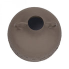 Alora Brown Textured Metal Vase Large by Libra Interiors