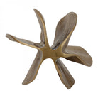 Ellie Bloom Brass Aluminium Small by Libra Interiors