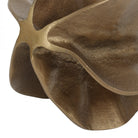 Ellie Bloom Brass Aluminium Small by Libra Interiors