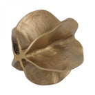 Ellie Large Bloom Brass Aluminium Sculpture by Libra Interiors