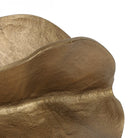 Ellie Large Bloom Brass Aluminium Sculpture by Libra Interiors