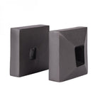 Geo Antique Lead Aluminium Set of 2 Bookends by Libra Interiors